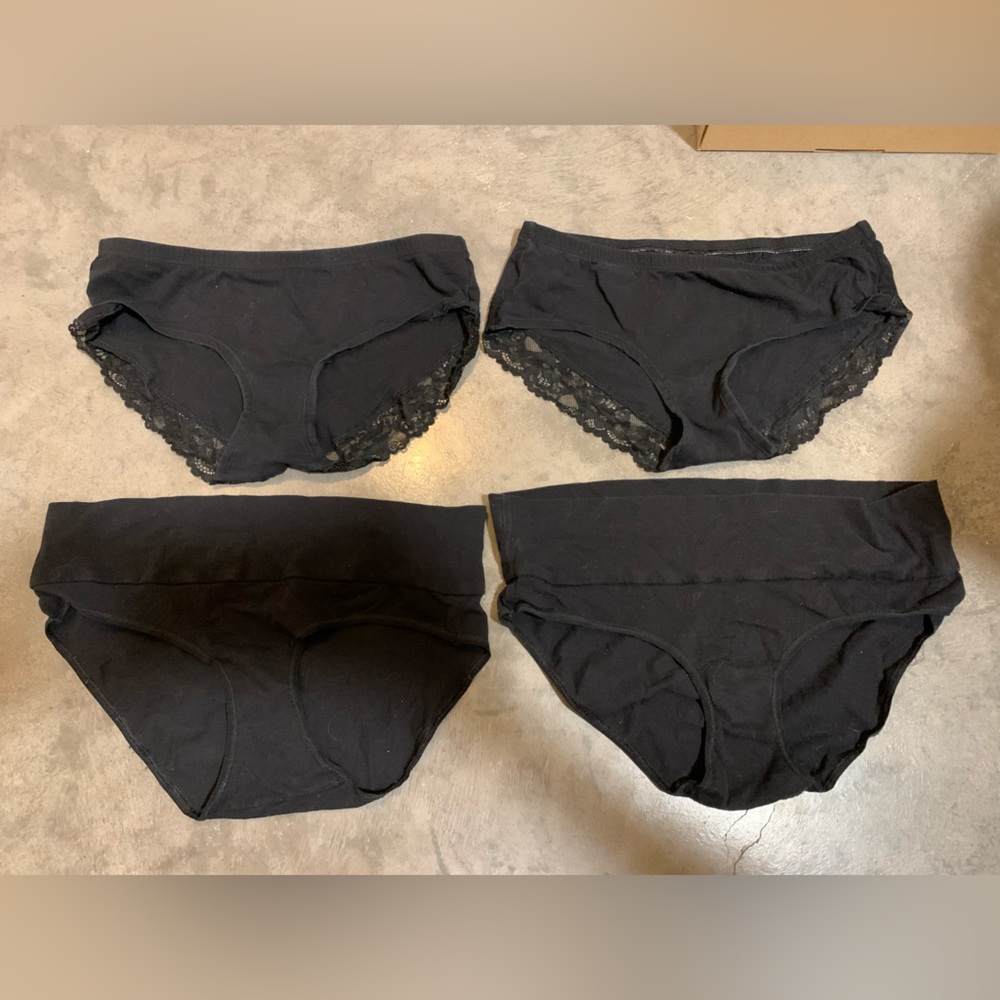 Motherhood Maternity Underwear - 4 pairs size small